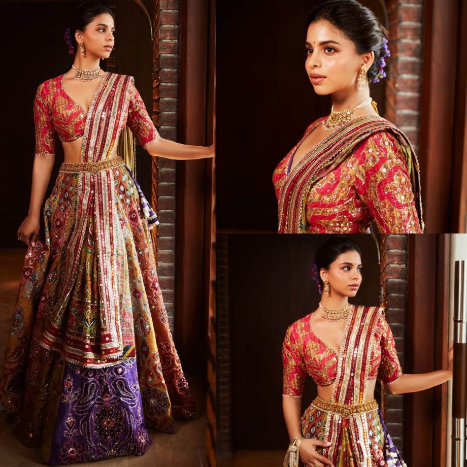 Sara Ali Khan To Janhvi Kapoor: Try Bollywood Actresses Inspired Multi-Color Lehengas For A Mehendi Ceremony 907470