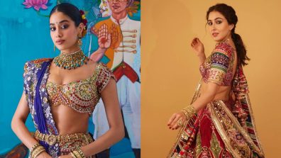 Sara Ali Khan To Janhvi Kapoor: Try Bollywood Actresses Inspired Multi-Color Lehengas For A Mehendi Ceremony