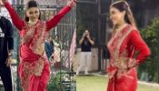 Saree-Clad Rukmini Maitra Steals the Show on Cricket Pitch