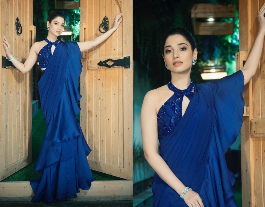 Saree Splendor: Big Screen Divas Sizzle in Stylish Sarees 910334