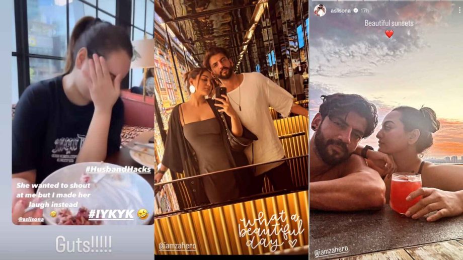 Sonakshi Sinha & Zaheer Iqbal's honeymoon images are absolute goals 904688