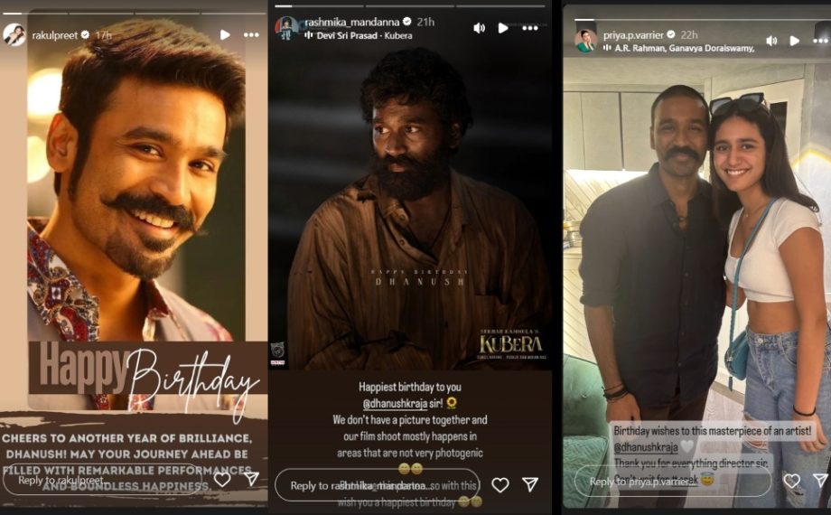 South News: Dhanush showered with birthday wishes, Shriya Saran's sizzling vacay photos & more 909841