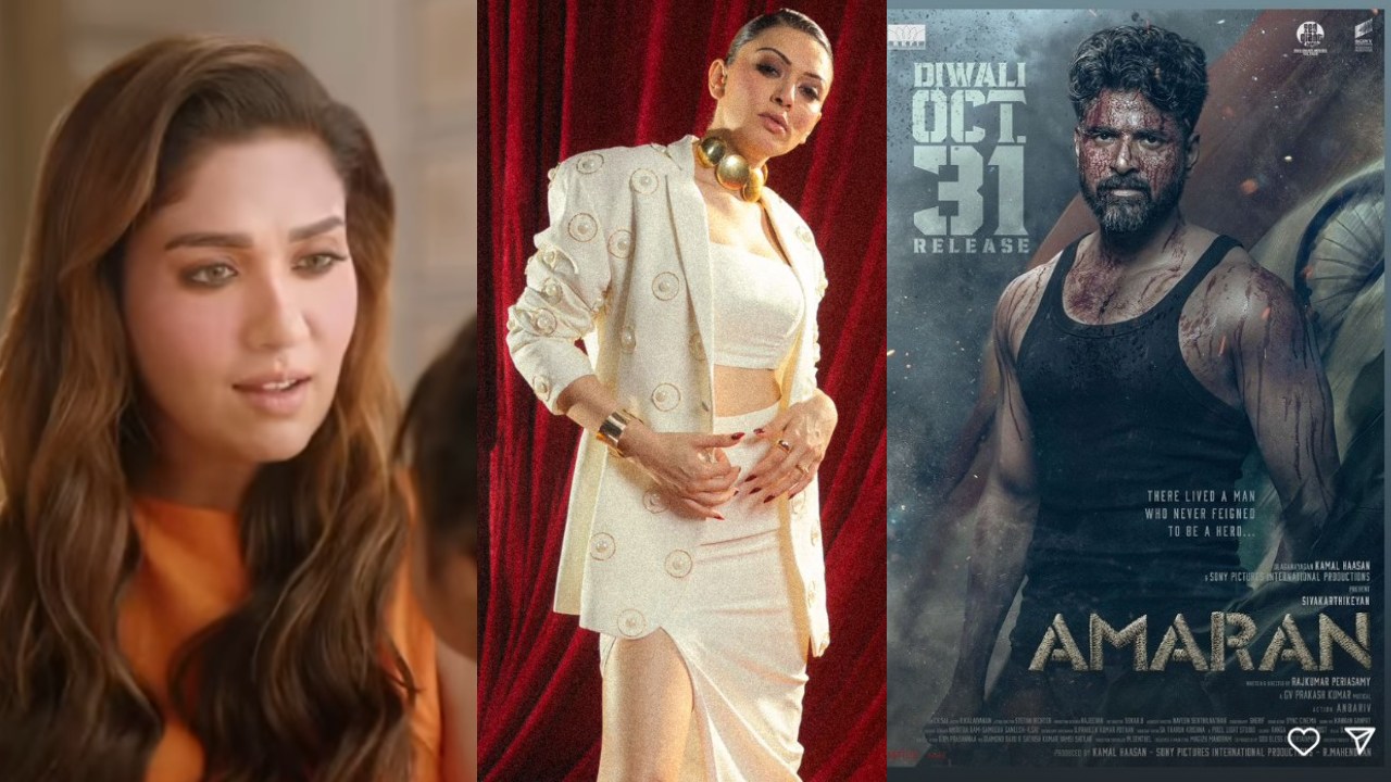 South News: Sai Pallavi Announces Amaran Release Date, Hansika Motwani's Glamorous Photoshoot To Nayanthara Becomes Face Of Pears 907702