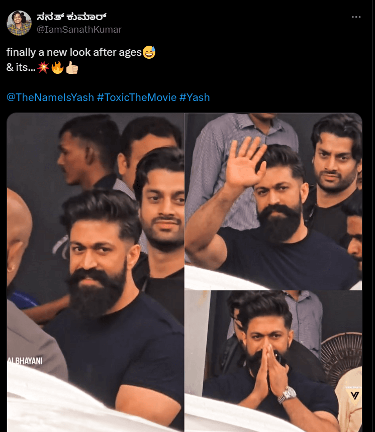 Superstar Yash's New Look Stuns Netizens; Sparks Speculation for Upcoming Film 'Toxic' 906995