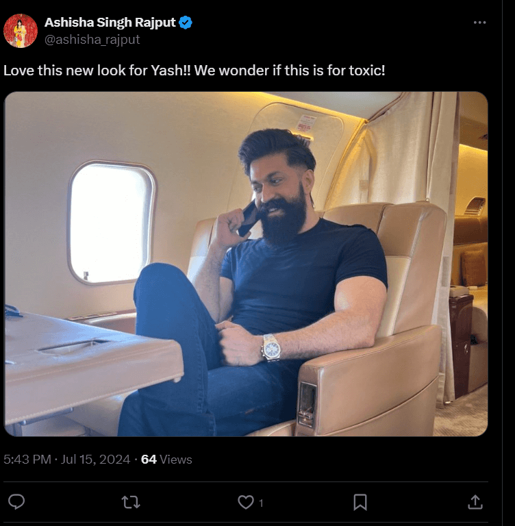 Superstar Yash's New Look Stuns Netizens; Sparks Speculation for Upcoming Film 'Toxic' 906997