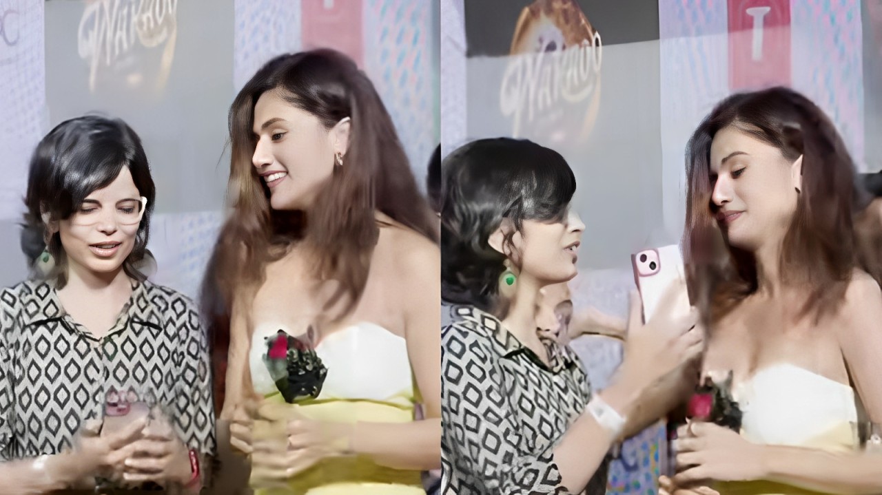 Taapsee Pannu gently refuses selfie to an influencer; latter hits back & sparks debate 909437
