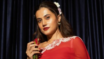 Taapsee Pannu Looks Lovely In Red Saree, Phir Aayi Hasseen Dillruba Trailer Releases Tomorrow