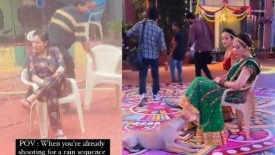 Taarak Mehta Actress Munmun Dutta Enjoys Monsoon Vibes, Shares BTS From Upcoming Sequence