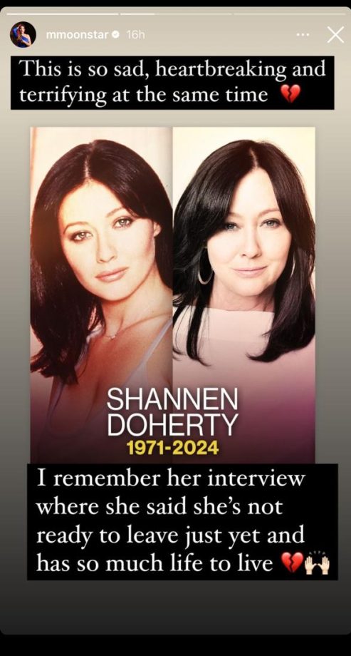 Taarak Mehta's Munmun Dutta Mourns The Death Of American Actress Shannen Doherty 906873