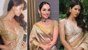 Take Bold Blouse Design Ideas From Disha Patani, Manushi Chhillar, And Sonam Bajwa For Your Golden Saree 906420