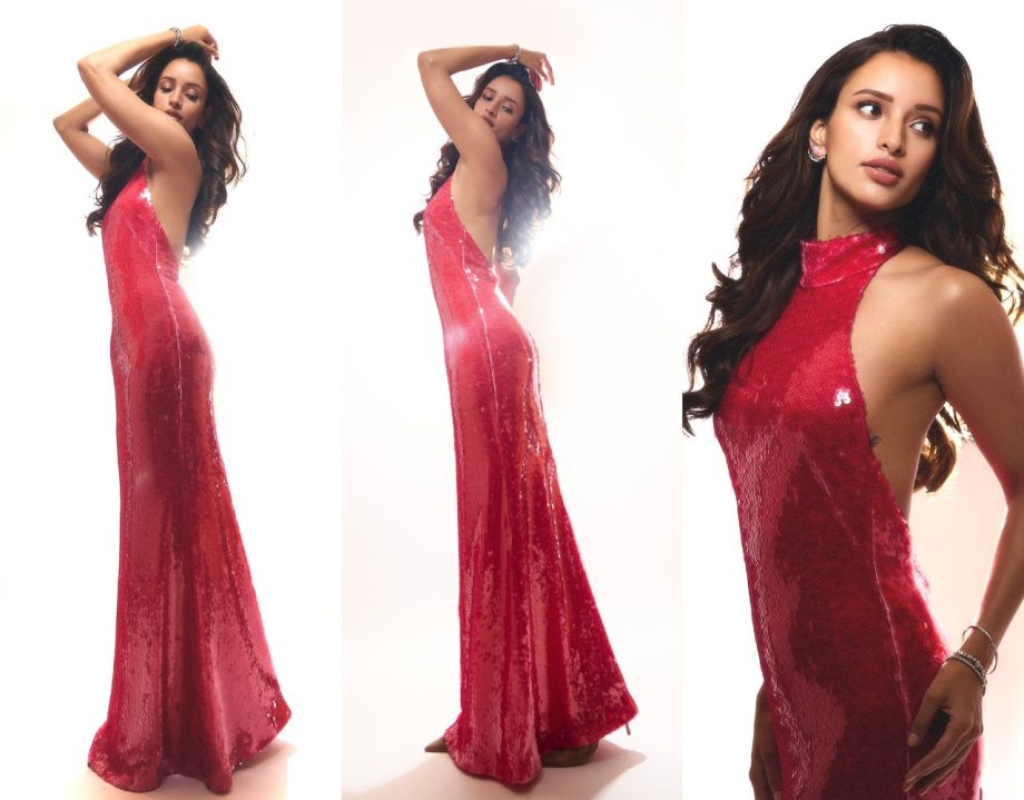 Tripti Dimri Sets Instagram Ablaze with Stunning Red Gown 909347