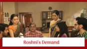 Udne Ki Aasha Serial Twist: Roshni’s demand before Sailee; Sailee gives a fitting reply
