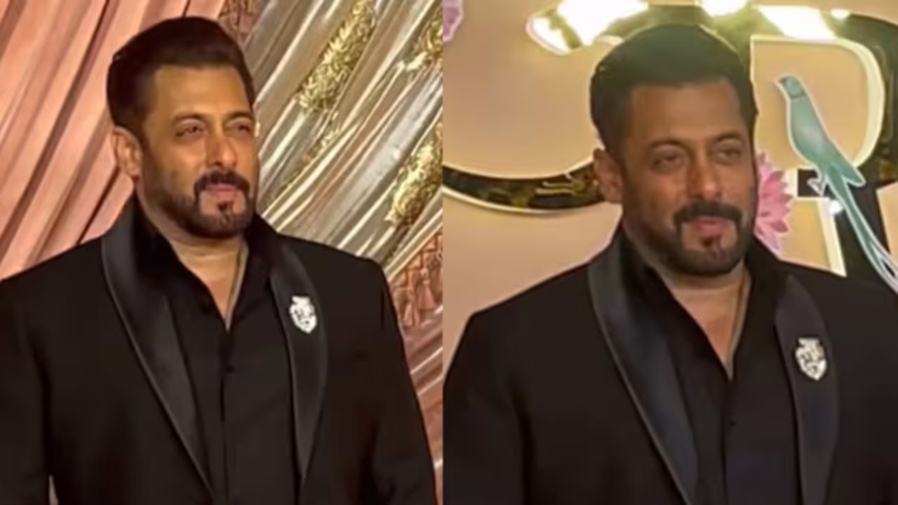 Watch | Salman Khan Makes a Grand Entrance at Anant Ambani and Radhika Merchant's Sangeet; Paps Scream 'Sikandar' 905394