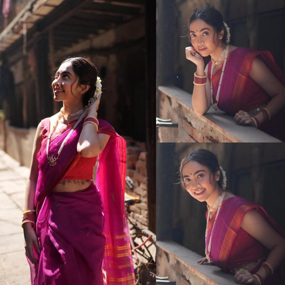 Who Wore It Better? Payal Gaming In Metallic Saree Or Kaashvi Hiranandani In Nauvari Saree 905538