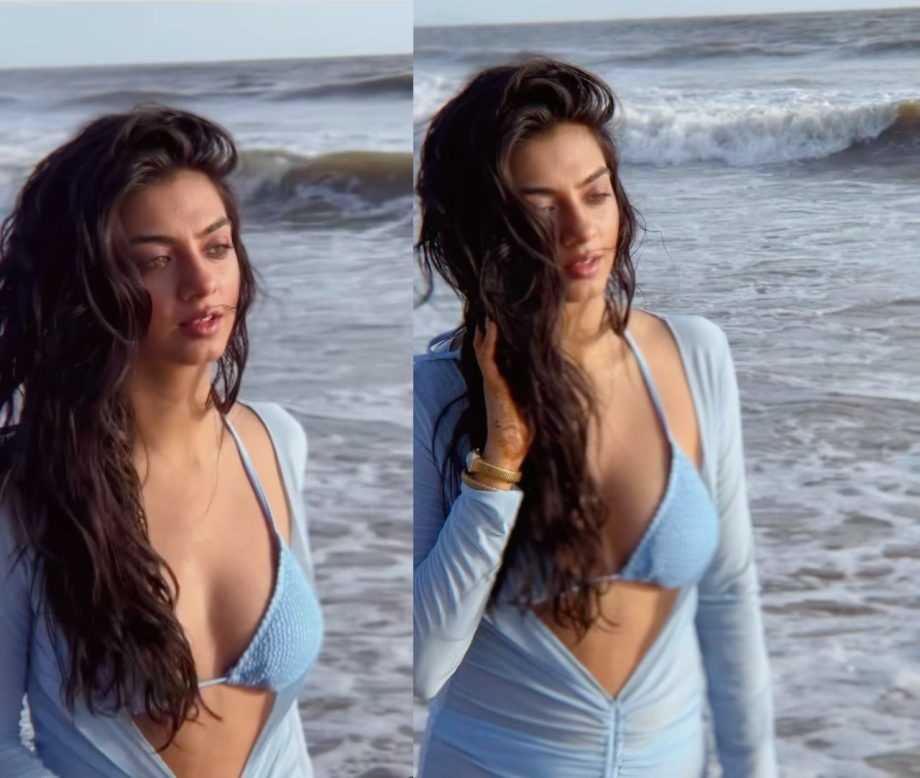 Yeh Rishta Actress Samridhii Shukla Feels Heat As Garvita Sadhwani Looks Fiery In Blue Beachwear, Watch! 906941