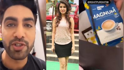 Yeh Rishta Kya Kehlata Hai Actor Rohit Purohit Surprises Wife Sheena Bajaj With Chocolates, See Her Reaction