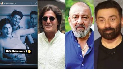 You won’t recognise Sunny Deol, Sanjay Dutt & Chunky Panday in this pic
