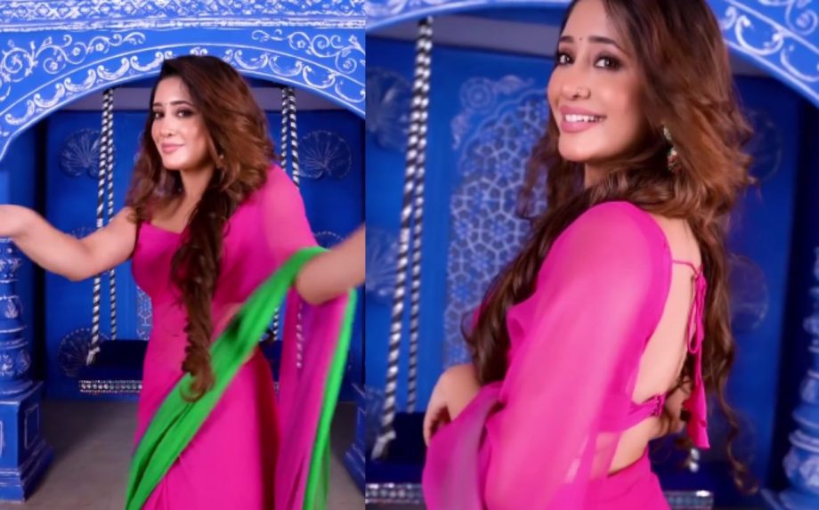 10 Amazing Shivangi Joshi Blouse Designs To Steal For Your Saree Look 911331