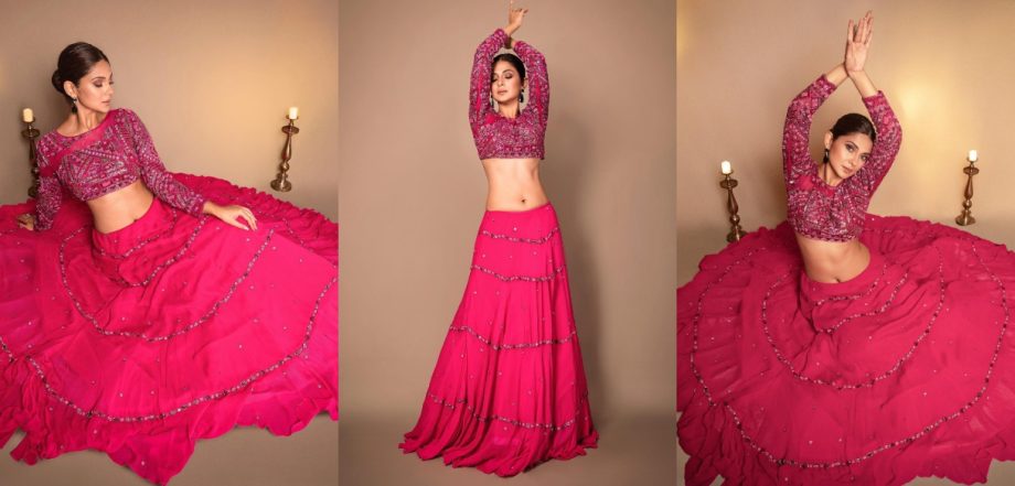 3 Beautiful Lehenga Blouse Designs Inspired By Jennifer Winget For Wedding Season 912880