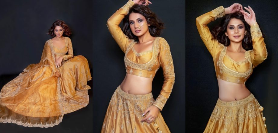 3 Beautiful Lehenga Blouse Designs Inspired By Jennifer Winget For Wedding Season 912881