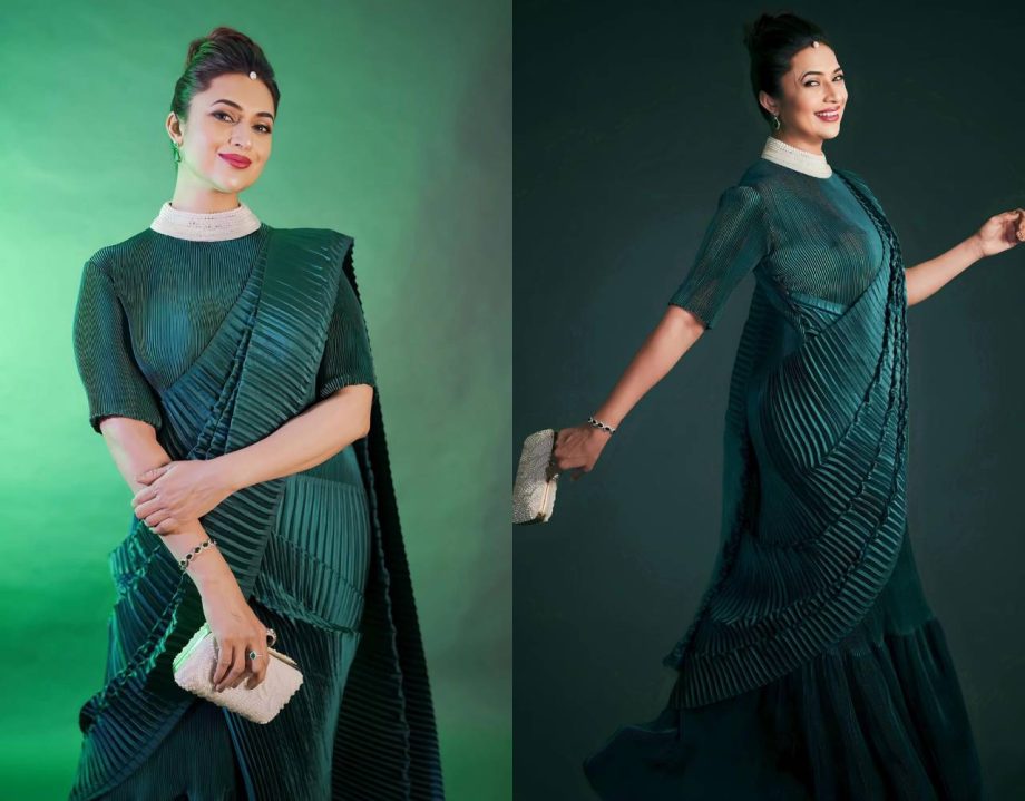 5 Beautiful Blouse Designs Inspired by Divyanka Tripathi For Wedding Functions 911826