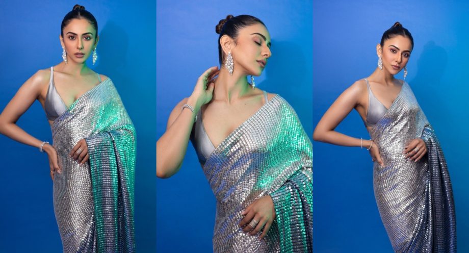 5 Bold And Beautiful Blouse Designs Inspired By Rakul Preet Singh For Stylish Sarees Look 912825