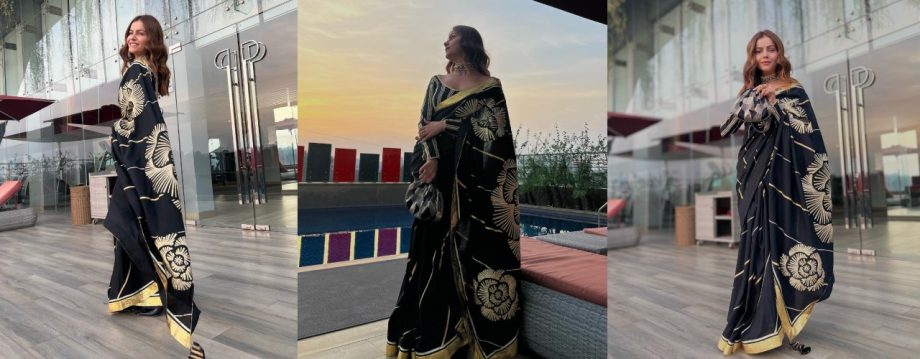 5 Bold Saree Blouse Designs Inspired By Rubina Dilaik For Every Occasion 912142