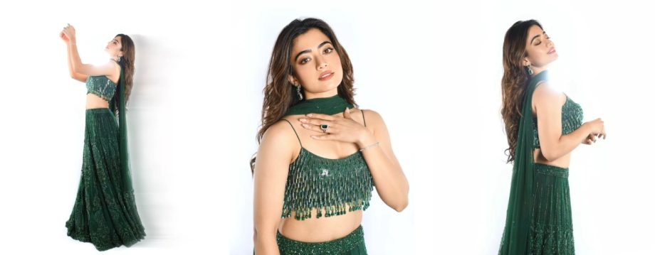 5 Classy Blouse Designs Inspired by Rashmika Mandanna To Pair With Lehengas 912166