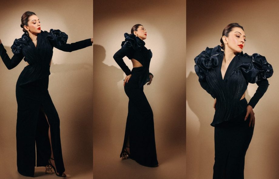 5 Hansika Motwani's Sultry Looks In Slit Evening Gowns Are Perfect For Any Wedding Functions 913063