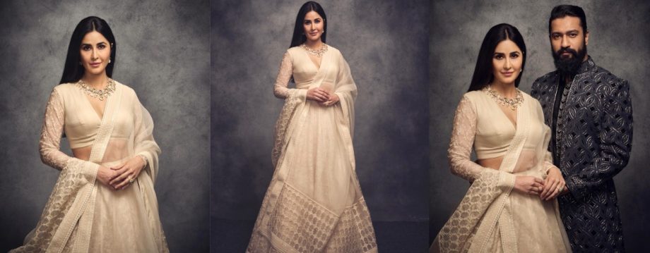 5 Katrina Kaif's Go-to Aesthetic Lehenga Blouse Design To Rock Desi Look 912107
