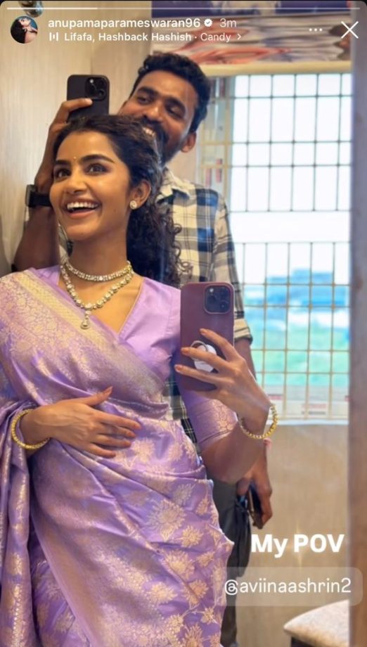 5 Stylish Blouse Designs Inspired By Anupama Parameswaran For The Perfect Special Occasions 911860