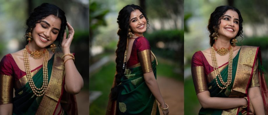5 Stylish Blouse Designs Inspired By Anupama Parameswaran For The Perfect Special Occasions 911855