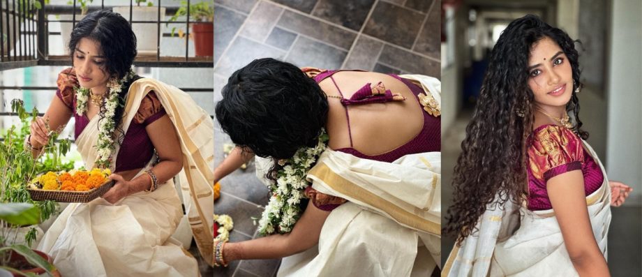 5 Stylish Blouse Designs Inspired By Anupama Parameswaran For The Perfect Special Occasions 911850