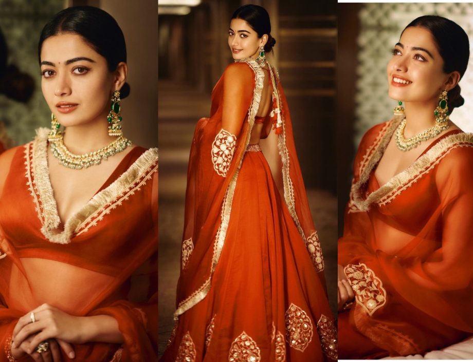 8 Show-Stopping Ethnic Wear Looks of Rashmika Mandanna You Need to See 910613