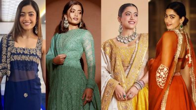 8 Show-Stopping Ethnic Wear Looks of Rashmika Mandanna You Need to See