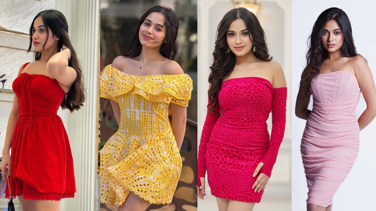 9 Hot Mini Dresses By Jannat Zubair That Will Leave You In Awe 910638
