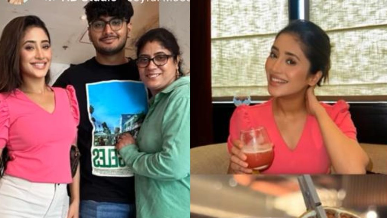 A Look Into Yeh Rishta Kya Kehlata Hai Fame Shivangi Joshi’s Sweet Family Brunch