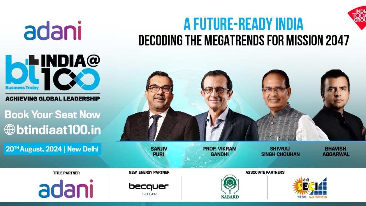 Adani Business Today India@100 Summit: Decoding Megatrends for Mission 2047 914130