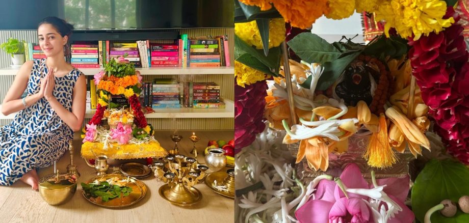 Ananya Panday Celebrates Shravan Somwar With A Traditional Pooja At Home, See Photos! 912835