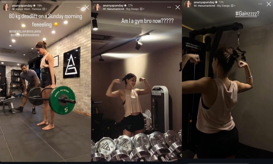 Ananya Panday might just be your new 'gym bro' now 912740