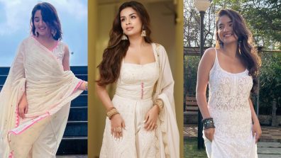 Ashnoor Kaur, Avneet Kaur, and Anushka Sen’s White Traditional Outfits Inspired by Independence Day
