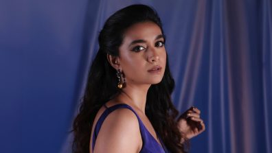Blue Beauty: Keerthy Suresh’s Breathtaking Saree Look for Raghu Thatha Promotion