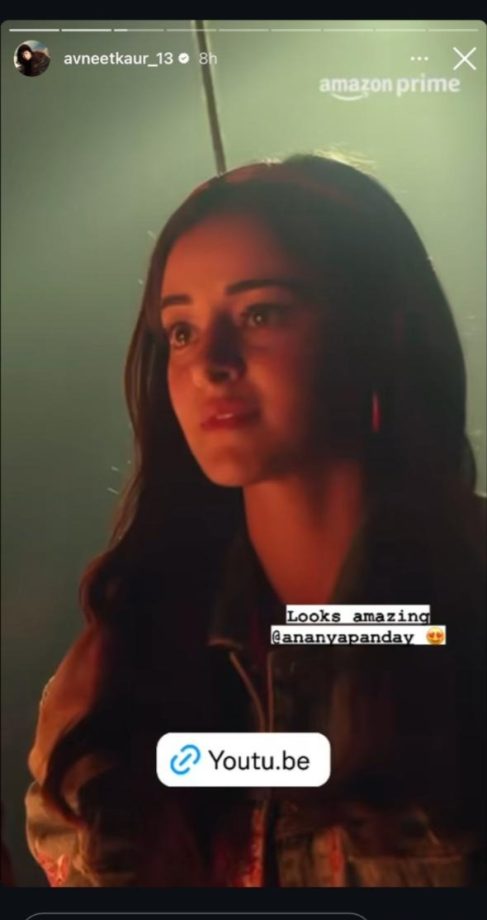Avneet Kaur Gushes Over Ananya Panday's 