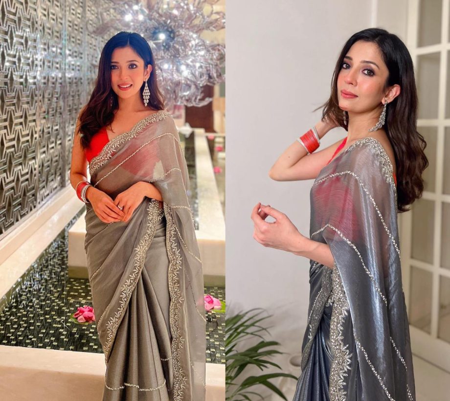 Barkha Singh always takes her saree game a notch higher, here's the proof! 912080