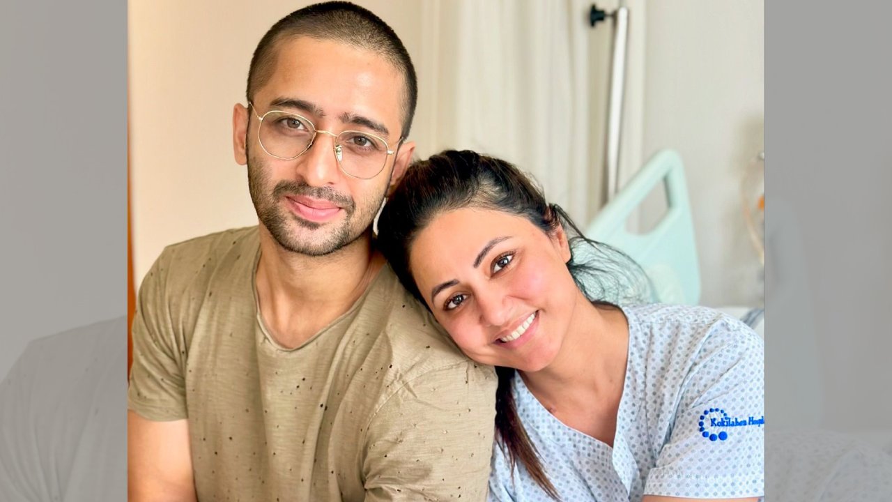 Best Friend Shaheer Sheikh Meets Hina Khan In Hospital; Calls Hina 'Fiery  And Fearless' 913273