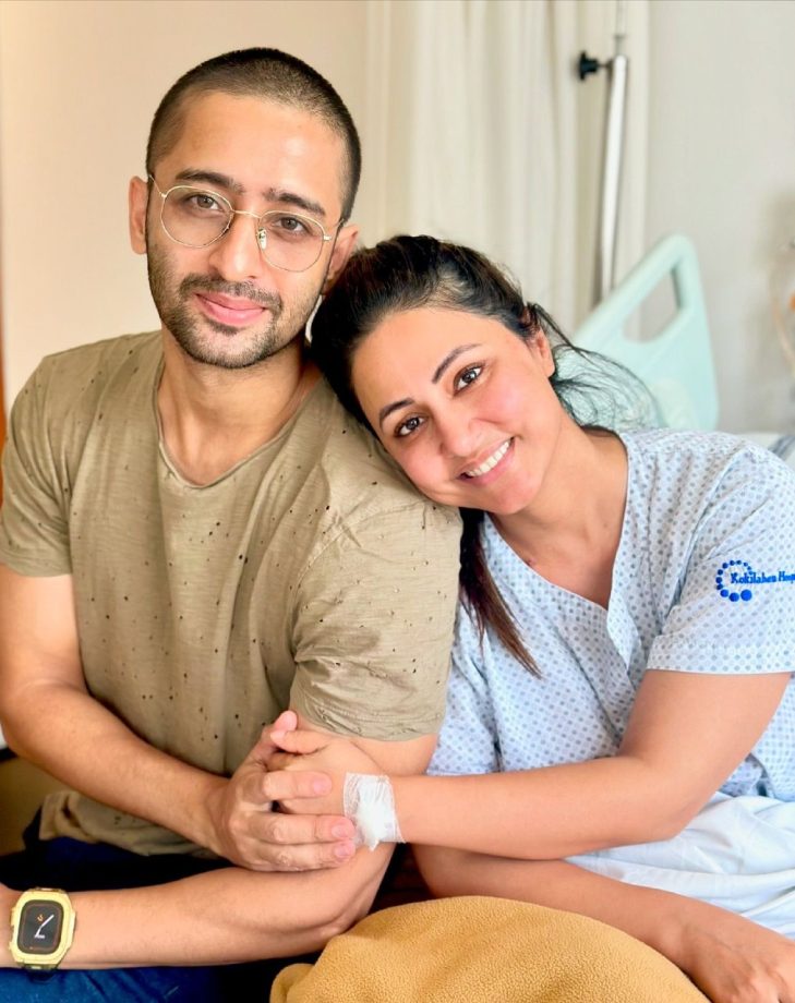 Best Friend Shaheer Sheikh Meets Hina Khan In Hospital; Calls Hina 'Fiery And Fearless' 913272