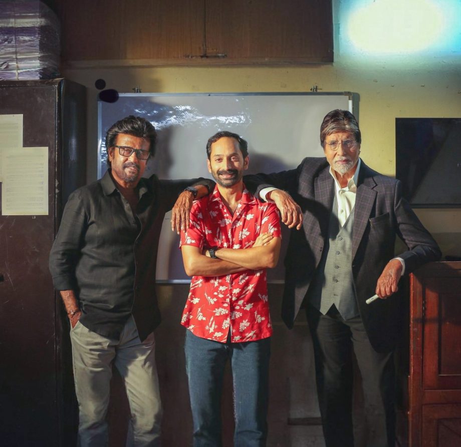 Birthday Boy Fahadh Faasil's First Look With Rajinikanth And Amitabh Bachchan From Vettaiyan Is Winning Hearts; Check Here 912026