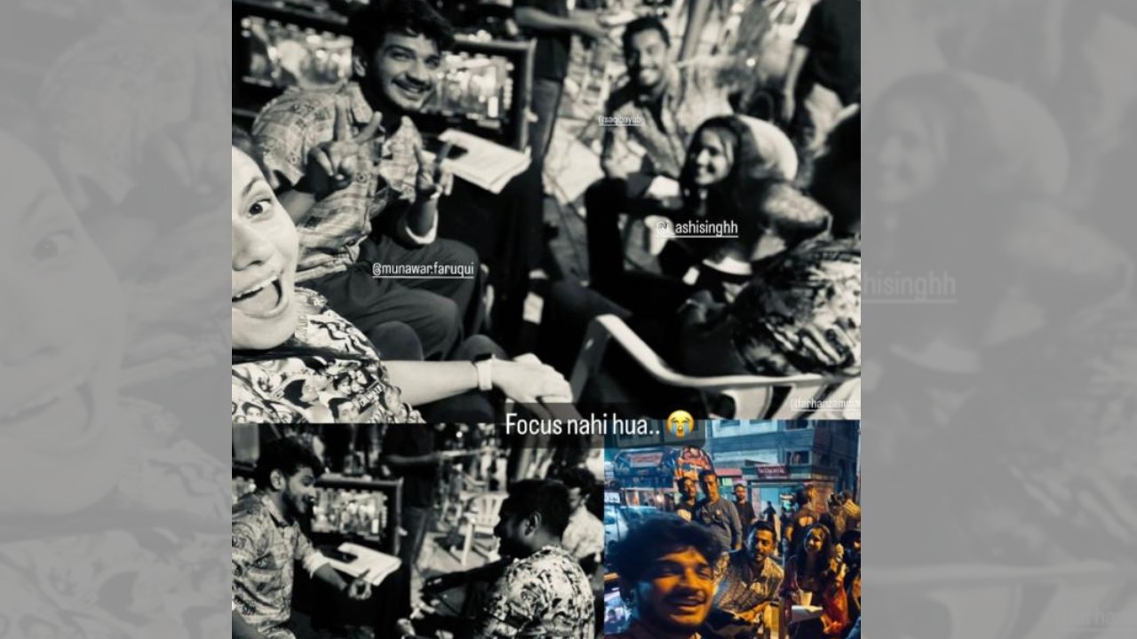Comedy Meets Drama: Munawar Faruqui And Ashi Singh Begin Filming Exciting New Venture 914954