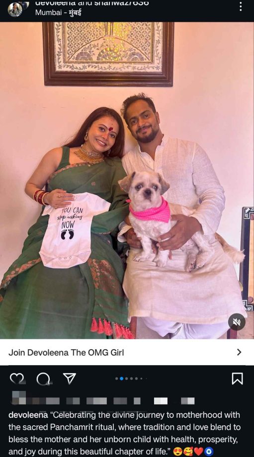 Devoleena Bhattacharjee announces pregnancy with husband, Shahnawaz Shaikh 913466