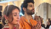 Dhvani Bhanushali Seeks Divine Blessings Ahead of Bollywood Debut, Visits ISKCON Temple with ‘Kahan Shuru Kahan Khatam’ Crew